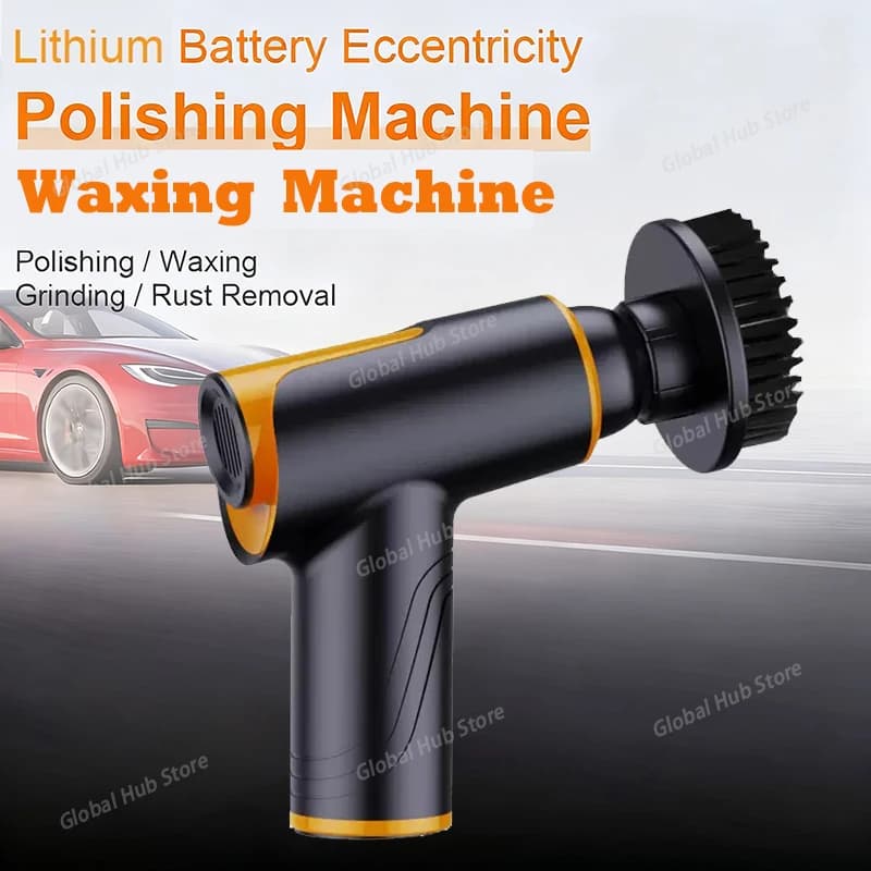 Lucidatrice per batteria al litio per auto Lucidatrice a batteria Ceretta elettrica automobilistica Riparazione Levigatrice wireless Lucidatura