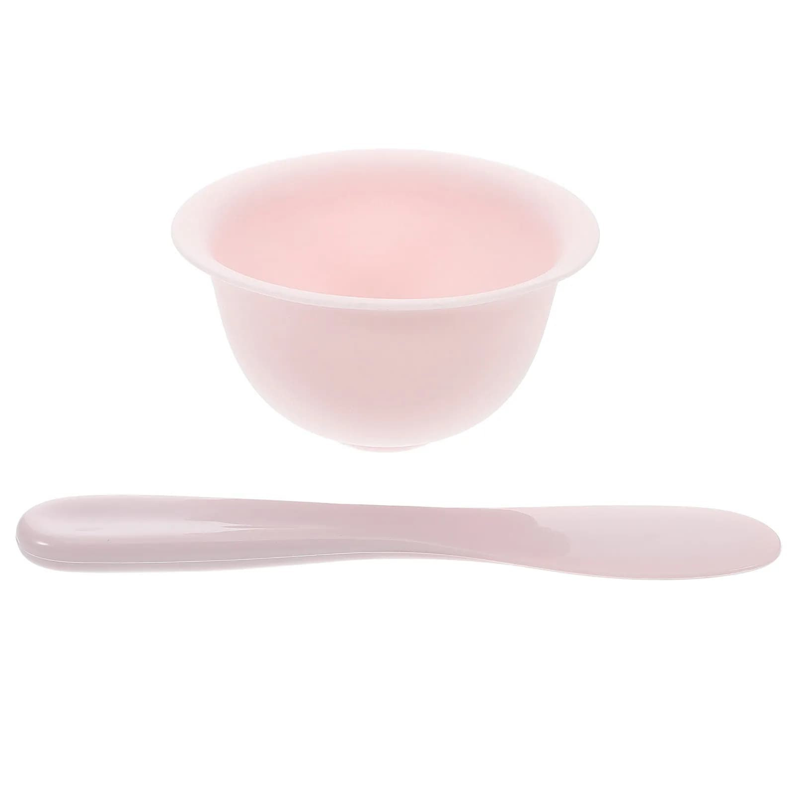 Set di 1 Ciotola in Silicone per Maschere Facciali con Spatola Flessibile, Strumento Fai-da-Te per Maschere Viso, Accessorio di Bellezza per la Cura della Pelle, Ciotola Portatile per Casa