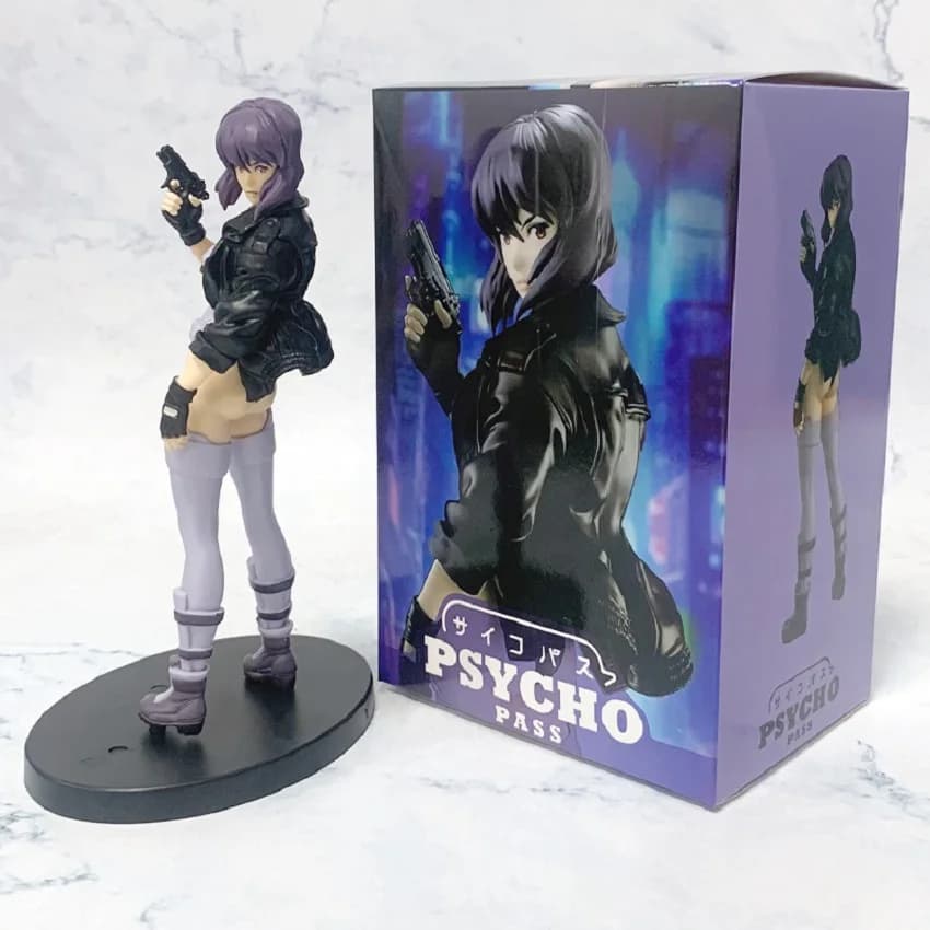 Hot Anime Ghost In The Shell Motoko Kusanagi Action Figure Assemblaggio Serie in PVC Modello Giocattoli Modello da collezione Ornamenti per il desktop