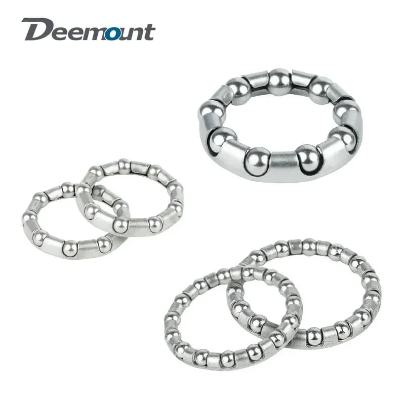 4PCS Bicicletta Cuscinetto A Sfere Fermo per Movimento Centrale Manovella Auricolare Forcella Mozzo 1/4 1/8 3/8 3/16 5/16 5/32 pollici 5mm 6mm