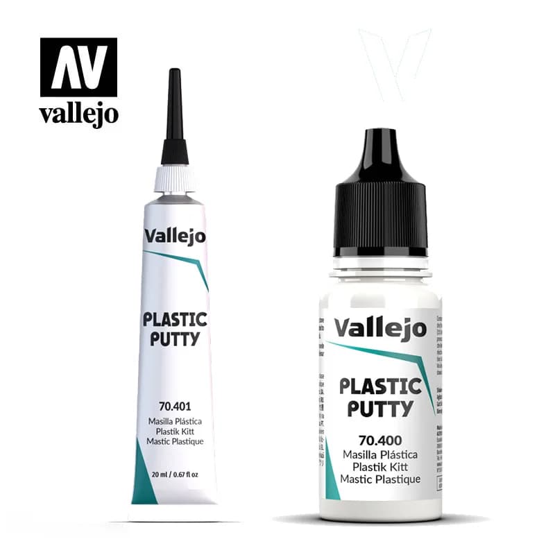 Vallejo Spain AV Shape Filling Soil Putty like/70401 Toothpaste for Soil Filling 70400 70401