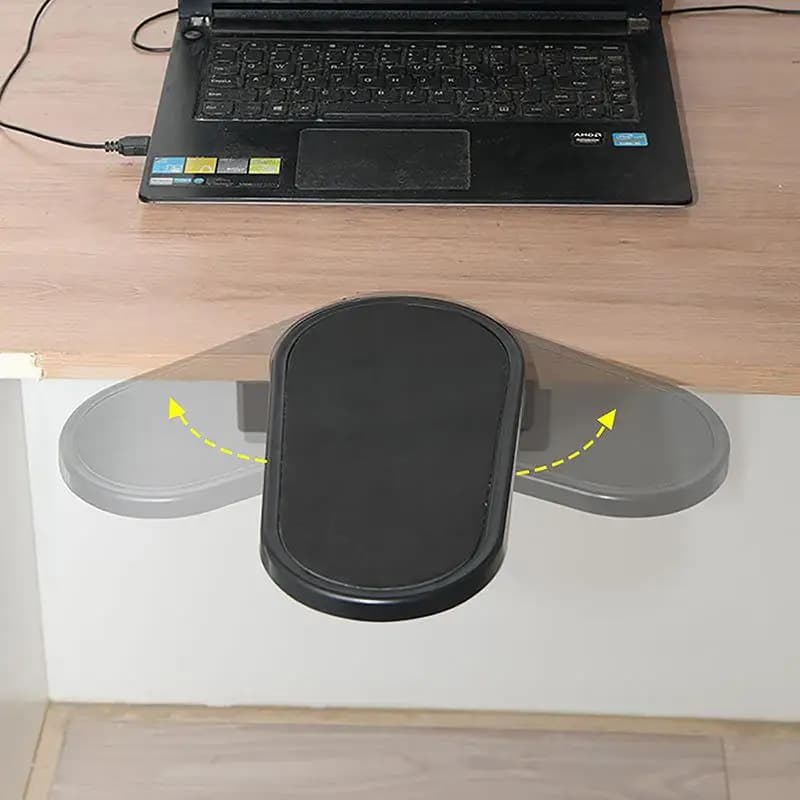 Rotatable Ergonomic Arm Rest Adjustable Desk Extender Wrist Support Pad for Keyboard Mouse Relieve Fatigue