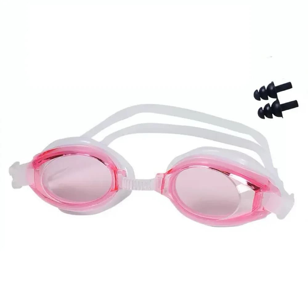 Adjustable Head Strap Swimming Goggles HD Clear Lens Wide Underwater Vision Waterproof Swim Eyewear Soft Silicone Eye Seal