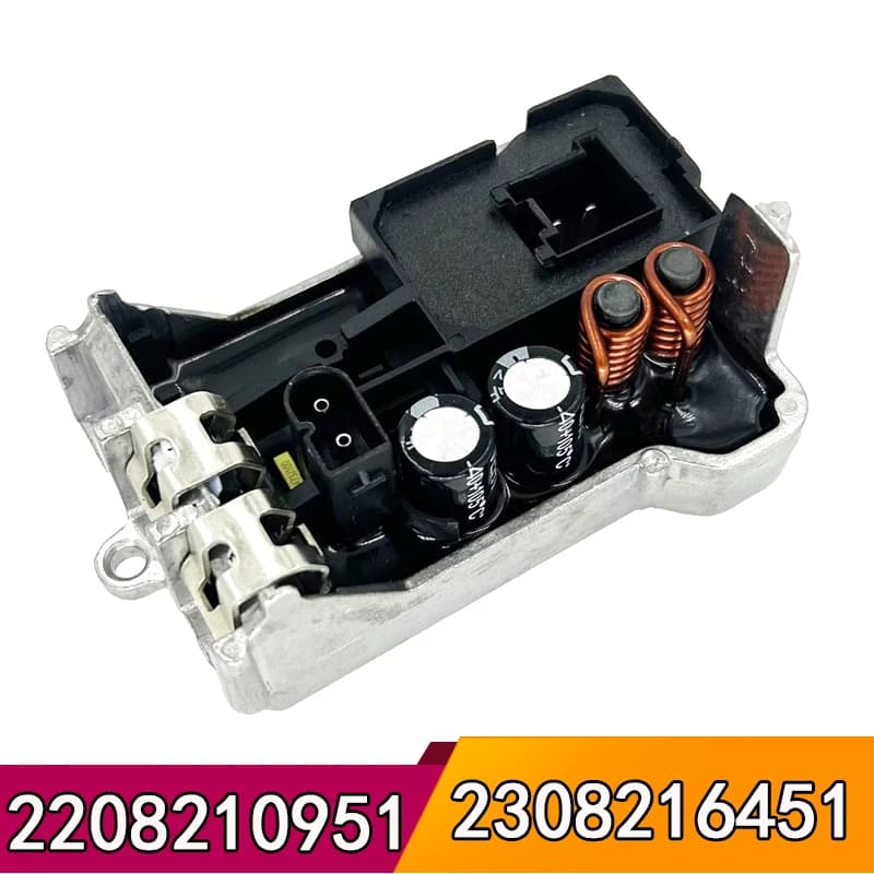 A2308216451 A2208210951 2038214058 Auto Ventola Elettrica Riscaldatore Ventilatore Resistenza Del Motore Per Mercedes-Benz CLS350 C230 E350