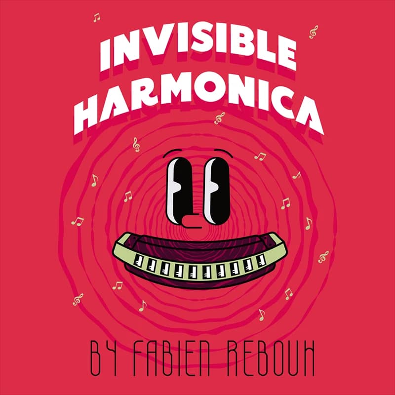 Invisible Harmonica by Fabien Magic Tricks Play Songs on Any Borrowed Objects Close-up Stage Illusions Gimmicks Mentalism Props