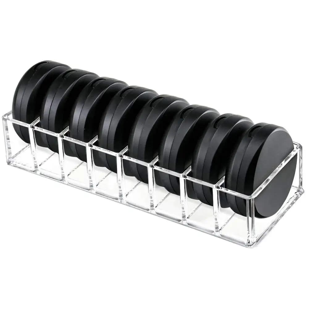 Organizer for Transparent Acrylic Cheats with 8 Parts for Blush, Illuminant, Umbrella - Vanity Container