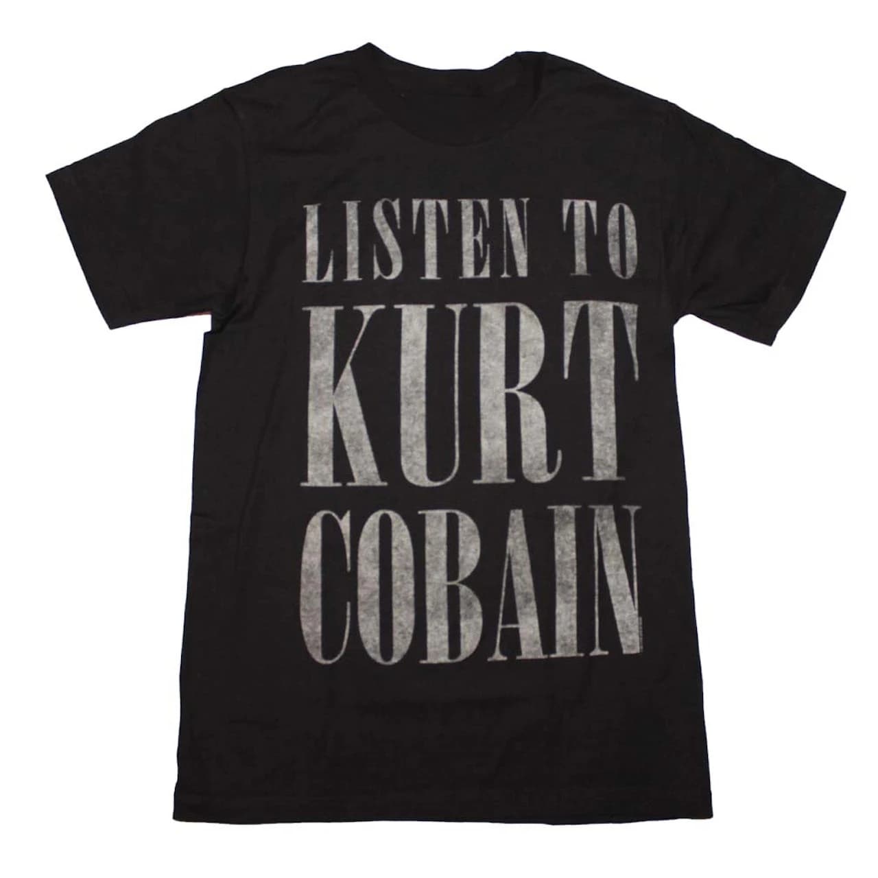 T-shirt con logo testuale Nirvana Rock Band, 100% cotone, grafica, per uomo e donna, top streetwear estivo