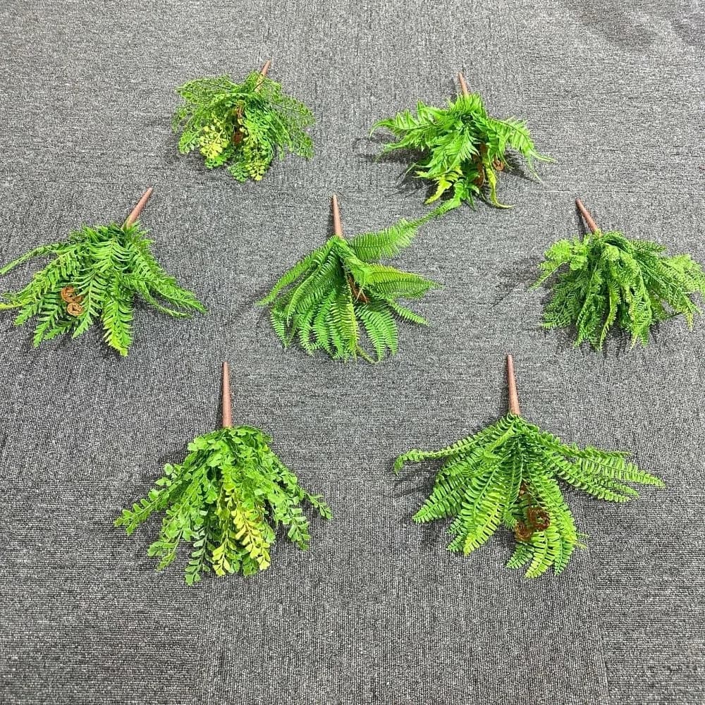 Leaf Branch Artificial Fern Leaves DIY Landscaping Wall Accessories Persian Grass Plant Artificial Green Plant Garden Decoration