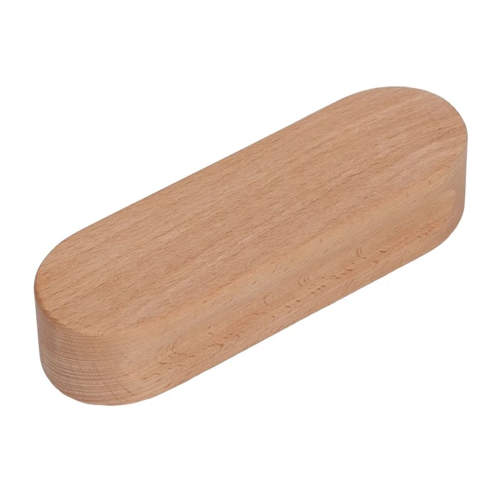 Durable Wood Beech Tailors Clapper 7 Inch Smoothed Sanded Pressing Block Sewing Tool For Ironing