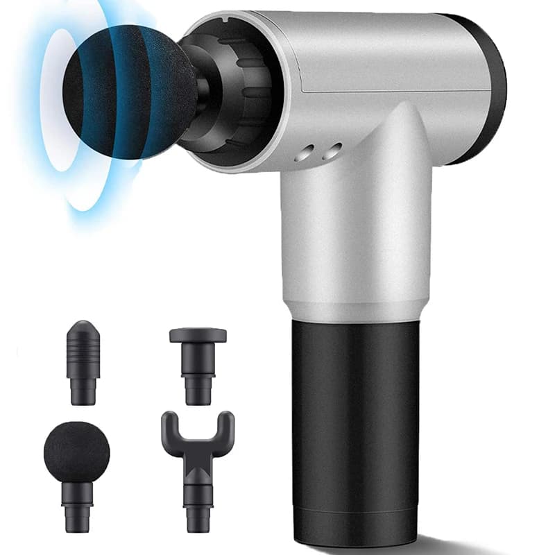 Vibration Massage Gun Handheld Personal Muscle Massage Gun Deep Tissue Powerful Cordless Percussion Fascial Gun