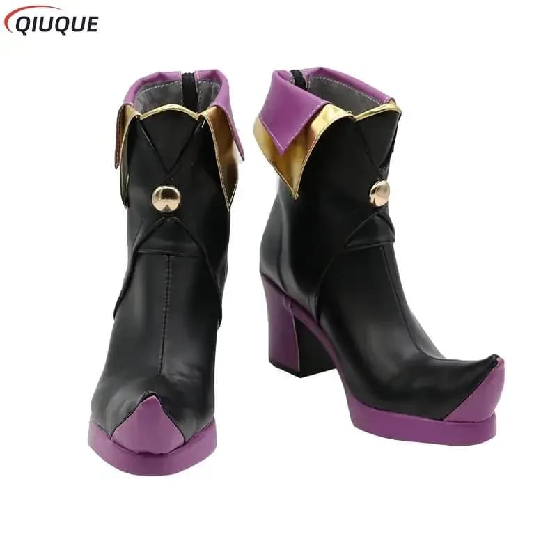 Anime Il Viaggio di Elaina Scarpe Cosplay Stivali da Strega Errante Majo No Tabitabi Bellissimi Accessori per Feste di Halloweenx;3,v'6.f;9,