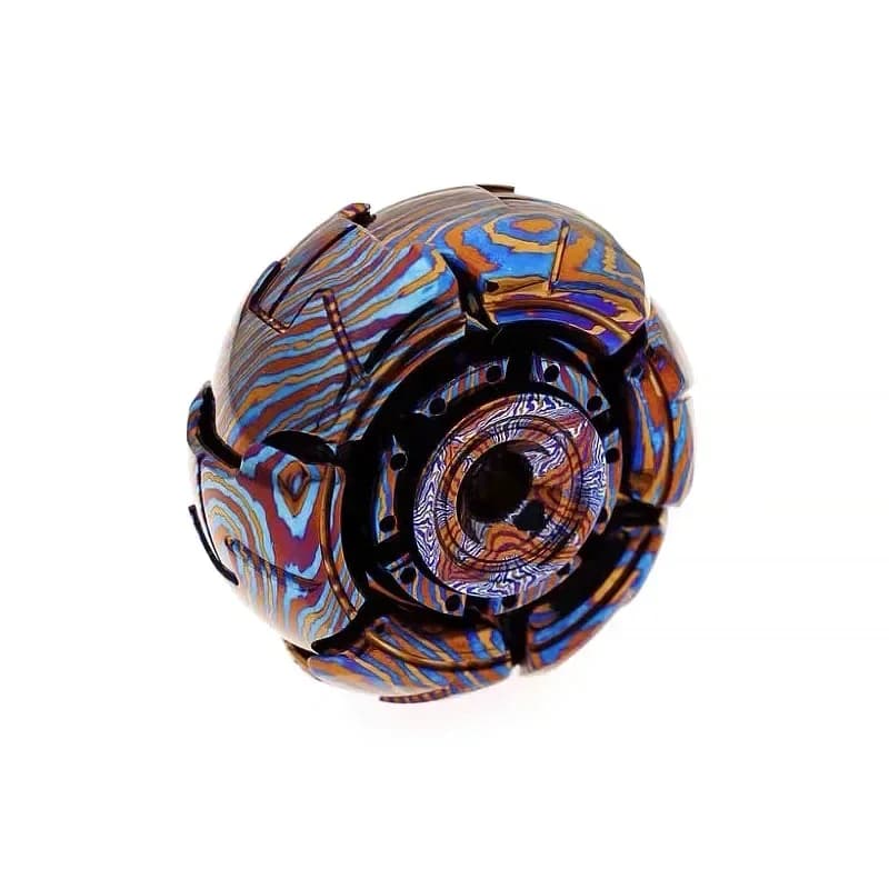 Gomiter Pillbug Fidget EDC Fidget Spinner golarger Pillbug Fidget Spinner giroscopio intarsiato rame golarger Linkage