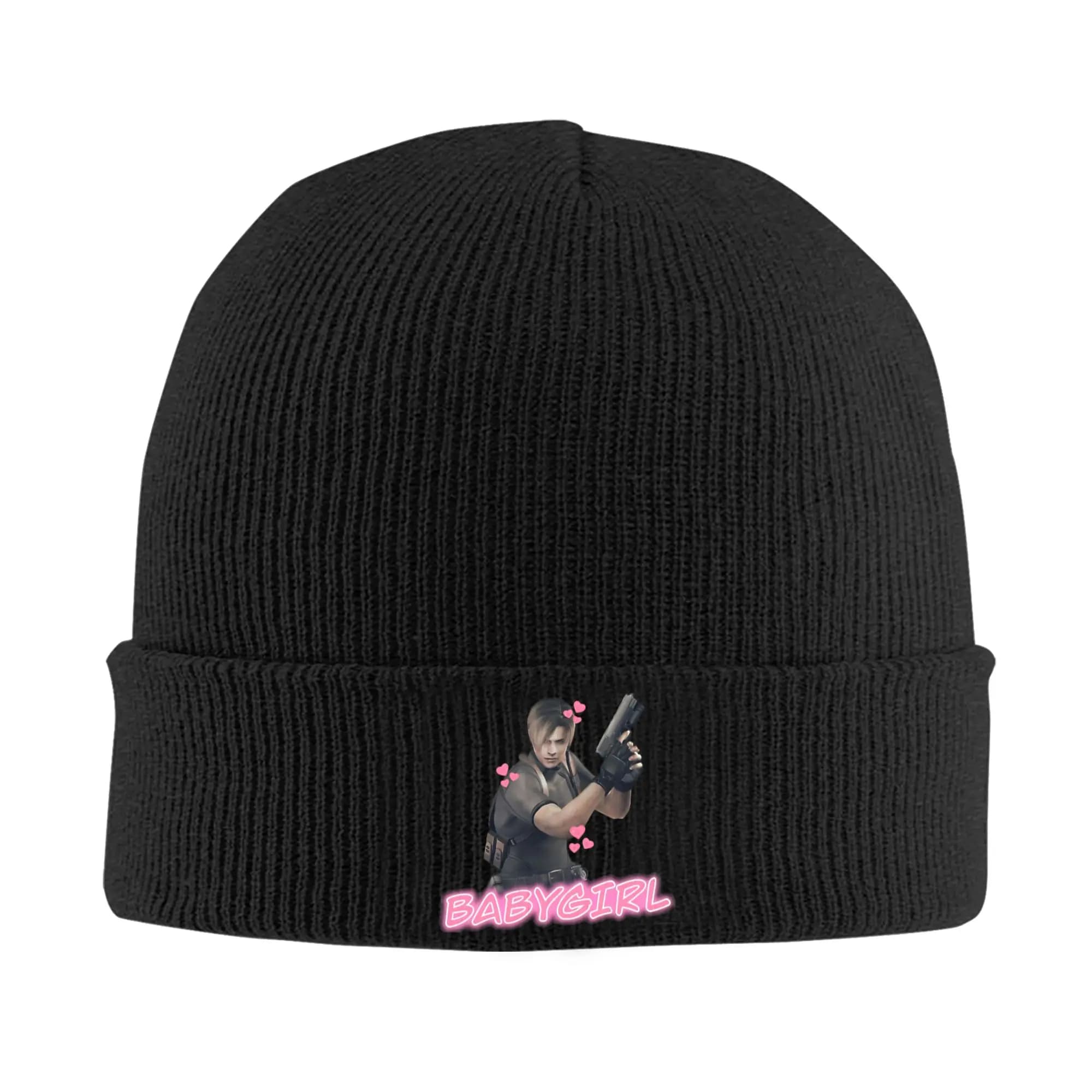 Cappello lavorato a maglia Leon Kennedy Game, berretto autunnale invernale, caldo, unisex, stile hip hop, regalo per uomo e donna