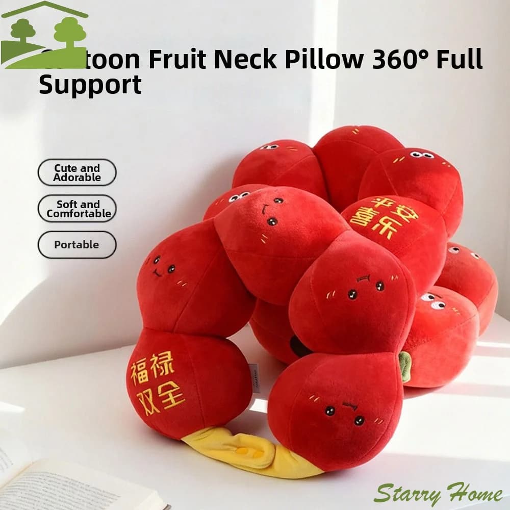 Cuscino a Forma di U Tanghulu, Ergonomico e Portatile, Supporto per Collo e Testa, Comodo per Dormire, Uso Domestico e in Ufficio