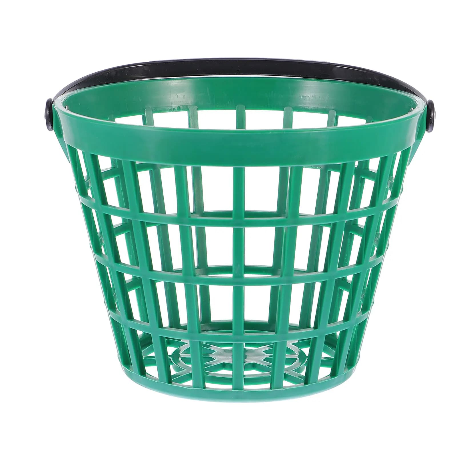 1pc cestino portaoggetti per palline da golf manico in nylon secchio gamma esterna pulizia contenitore per palline a prova di perdite di grande capacità