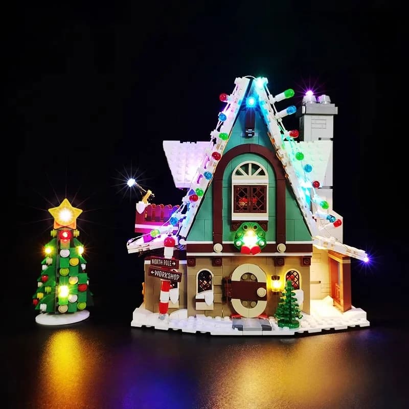 LYBMTWF LED Lighting Kit Compatible with Lego 10275 Elf House Model (NOT Include Model Bricks)