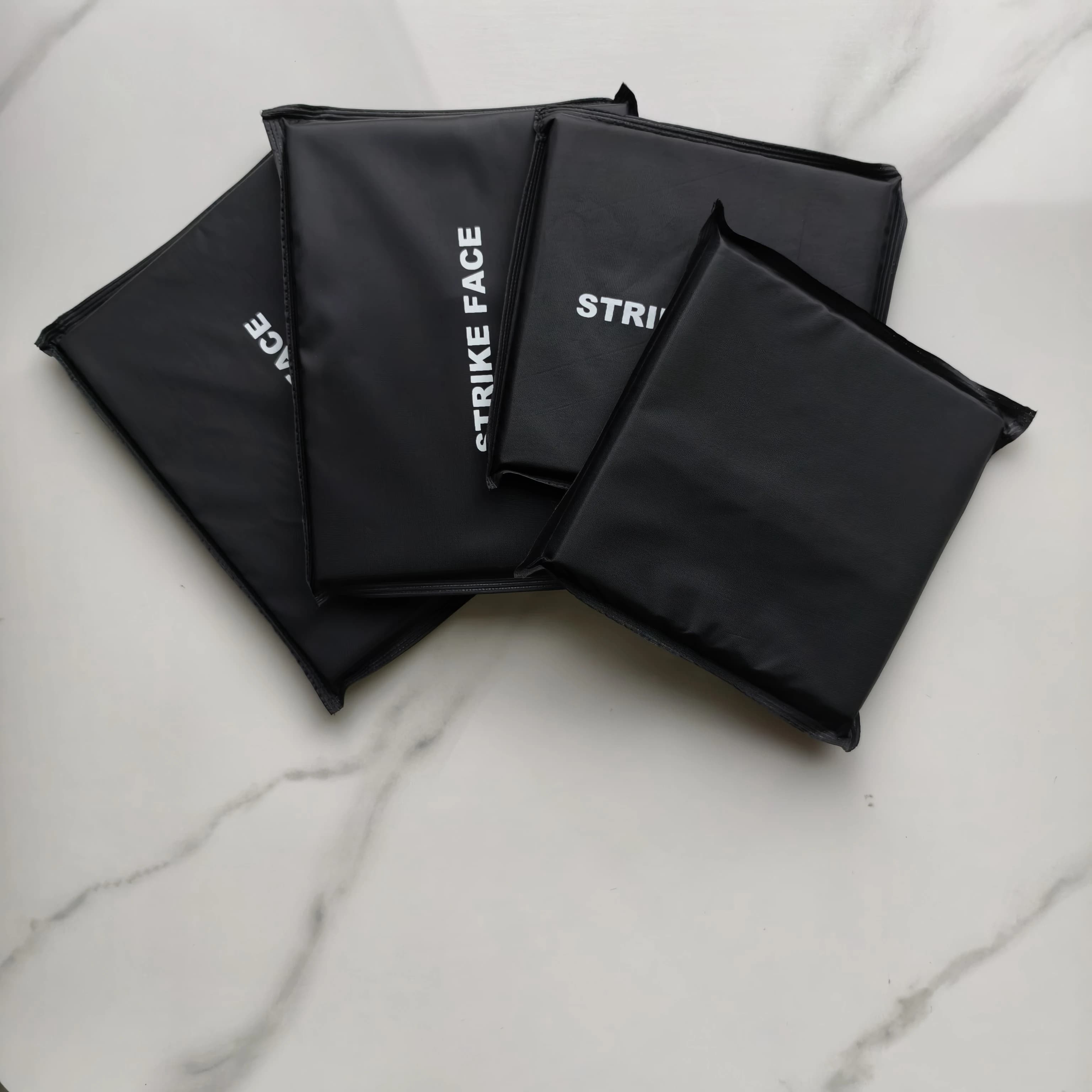 2pc Hunting Soft PE Protective Barrier Defensive Shield Body Sport Weight Plate Self-defense Security Plates 6*6/6*8in 3++A