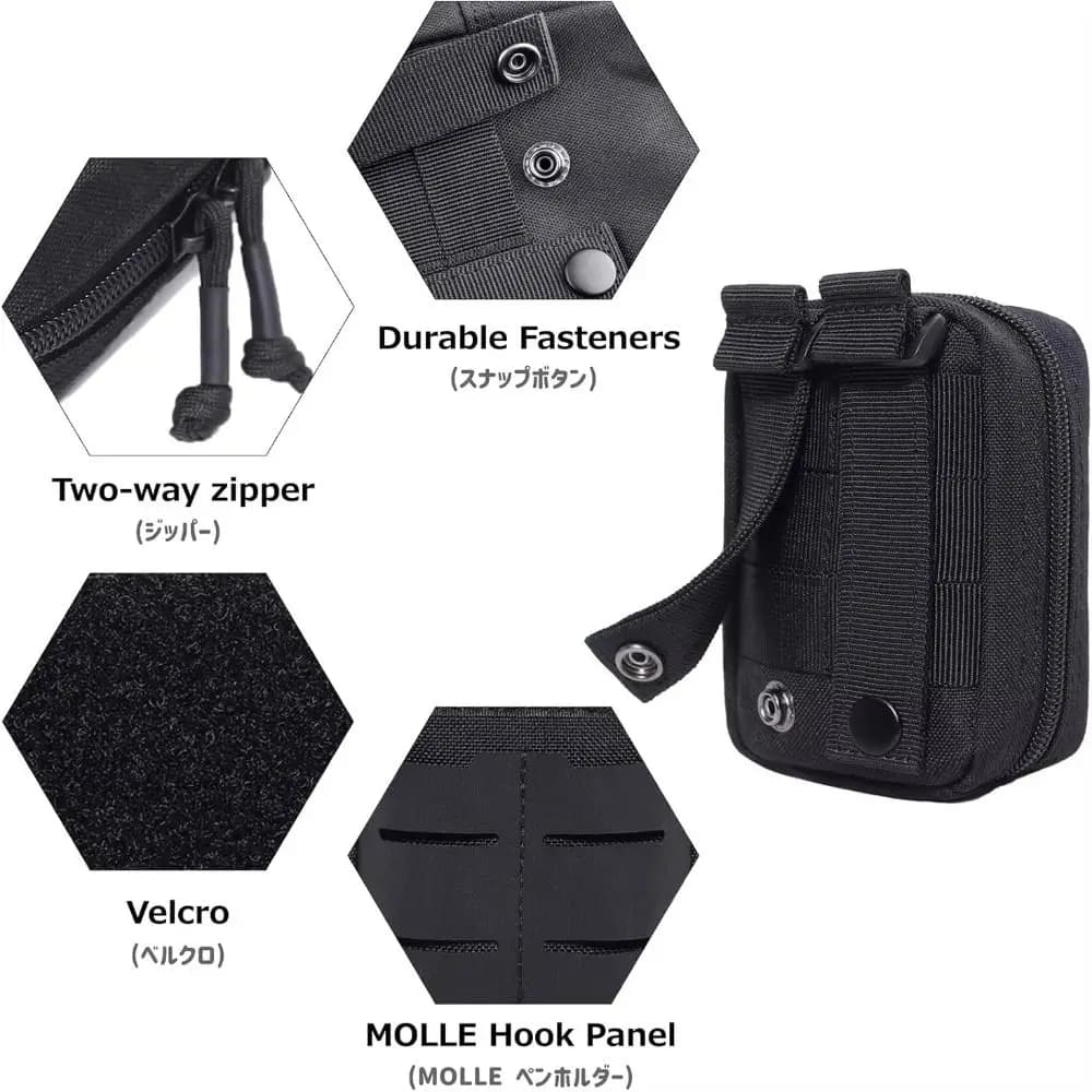 Large Capacity Waist Fanny Pack with Small Zipper Bag Waterproof Climbing Waist Bag Breathable Durable Running Sports Belt Bag