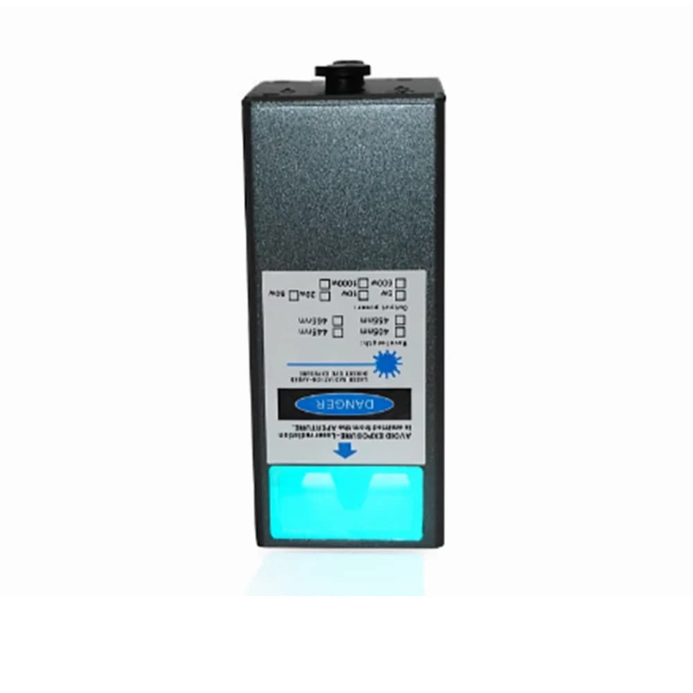 450nm 10W Punto di luce blu Modulo laser per incisione e taglio da 0,06 mm