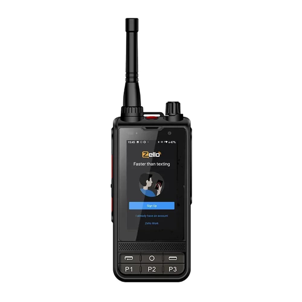 Radio POC LTE 4G W6 POC+UHF 400-470MHz Walkie Talkie Android10 Batteria 4200mAh Radio 4G Wifi