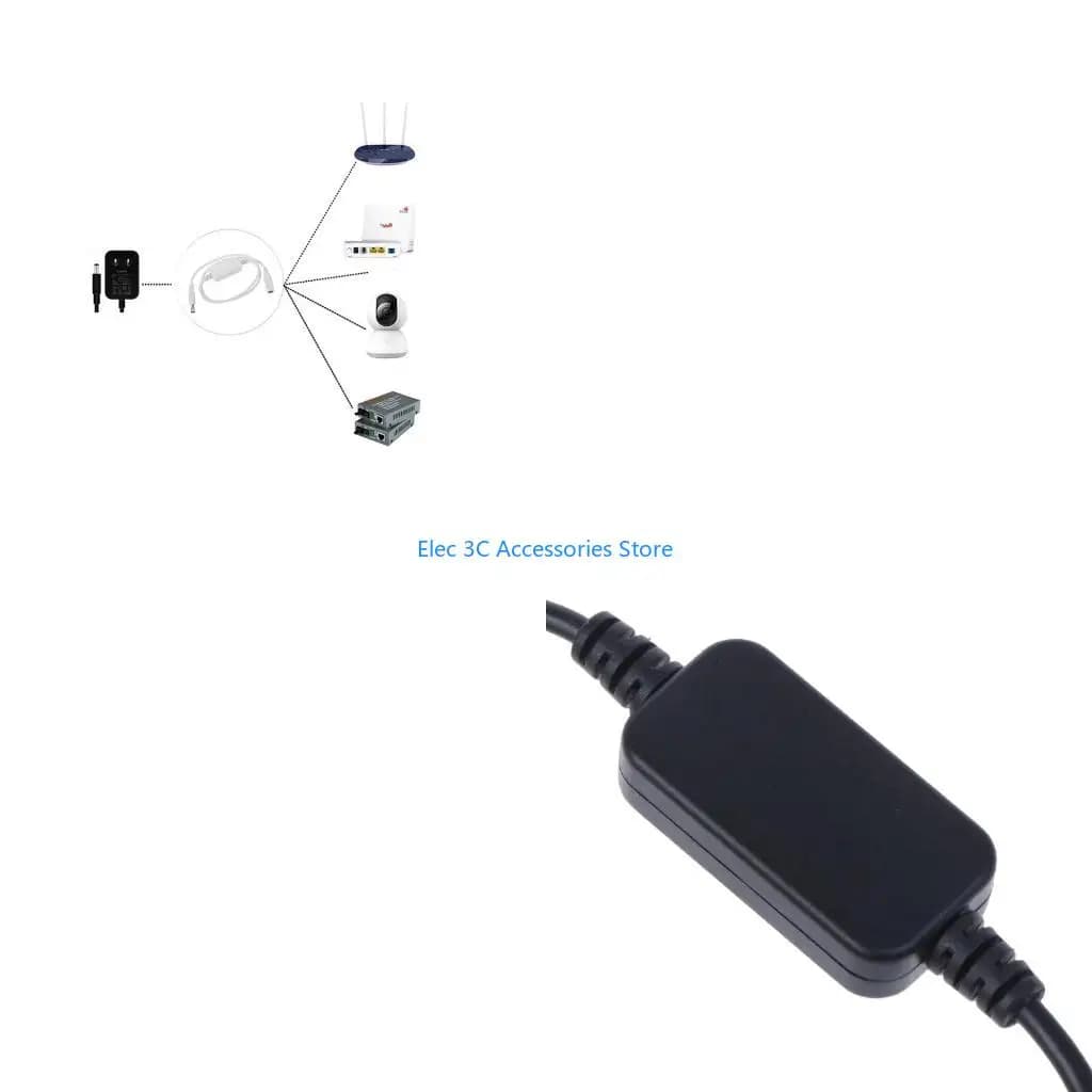 Y51A 60 REBOOTER RIURING 5V 9V 9V 12 V Cavo ripristino automatico per dispositivi da 5,5x2,1 mm