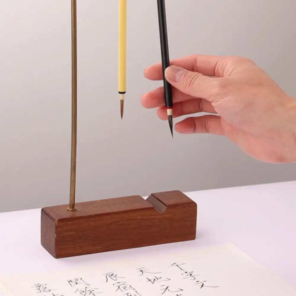 Oil Watercolor Chinese Calligraphy Brush Oil Painting Script Scriptures Writing Brush Wolf Hair Art Hook Line Fine Paint Brush