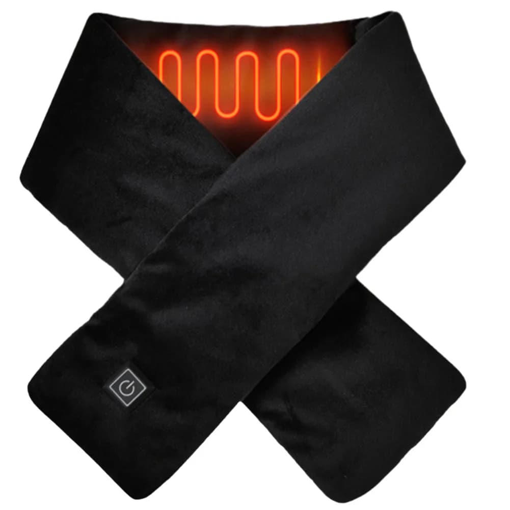 Electric Scarf Heated USB, Anti-Freddo Thermal Scale Washable for Climbing, Hiking, Cycling