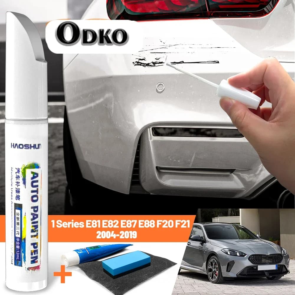 Car Paint Pen Paint Care Fixer Scratch Repair Wax Painting Scratch Remover For BMW 1 Series E81 E82 E87 E88 F20 F21 2004-2019