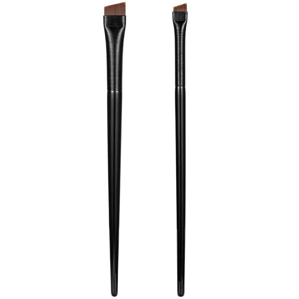 3Sets Premium Makeup Brush Set Ultra Fine Angled Eyeliner Brow Brush for Eyebrow Shaping Filling Natural Thin Brows Professional
