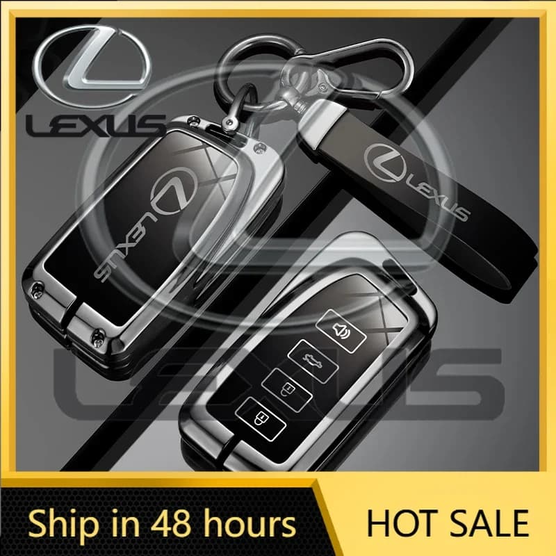 Car Key Case Cover Shell Holder Accessory For Lexus RX350 NX300 Es300h Rx450h GS300 GX470 IS250 ES350 LX570 GX460 Nx300h Is300h