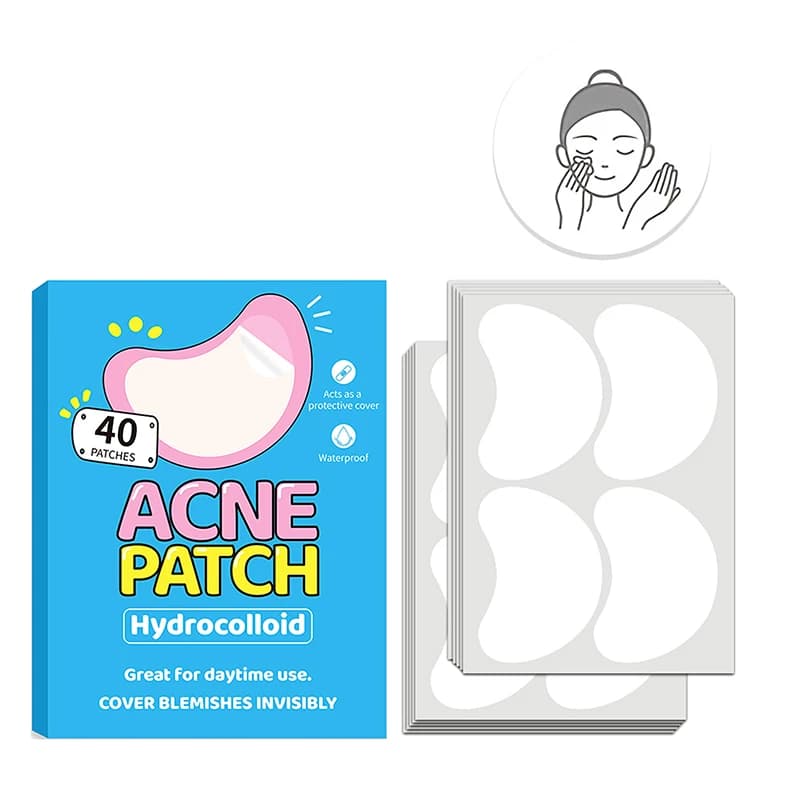 40 pieces of removal pimple invisible patches anti-acne spots marks concealer repair tool beauty makeup sticker