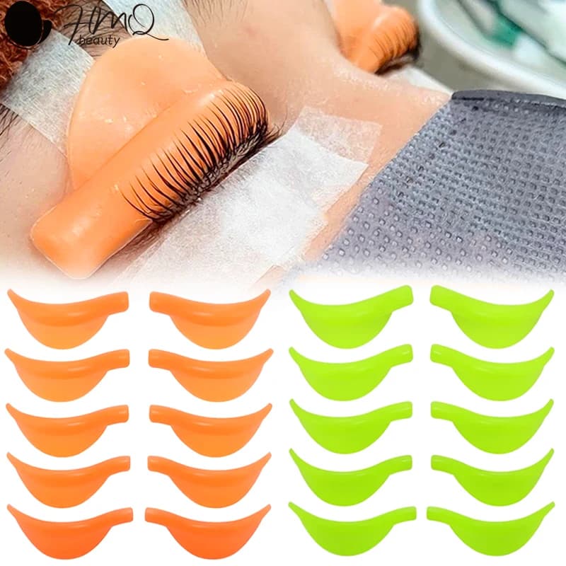Silicone Eyelash Lift Kit Soft Bigodin Bearing Permanent Eyelash Bearings Reusable Eyelash Lifting Rod Eyelashes Beauty Accessories for Makeup Salon