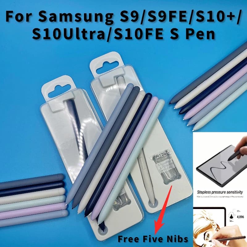 Tablet Stilo Matita Per Samsung Tab S9FE S10FE S9 S10 Ultra Penna di Ricambio Penna Stilo Schermo Tablet Penna Sensibile No Bluetooth
