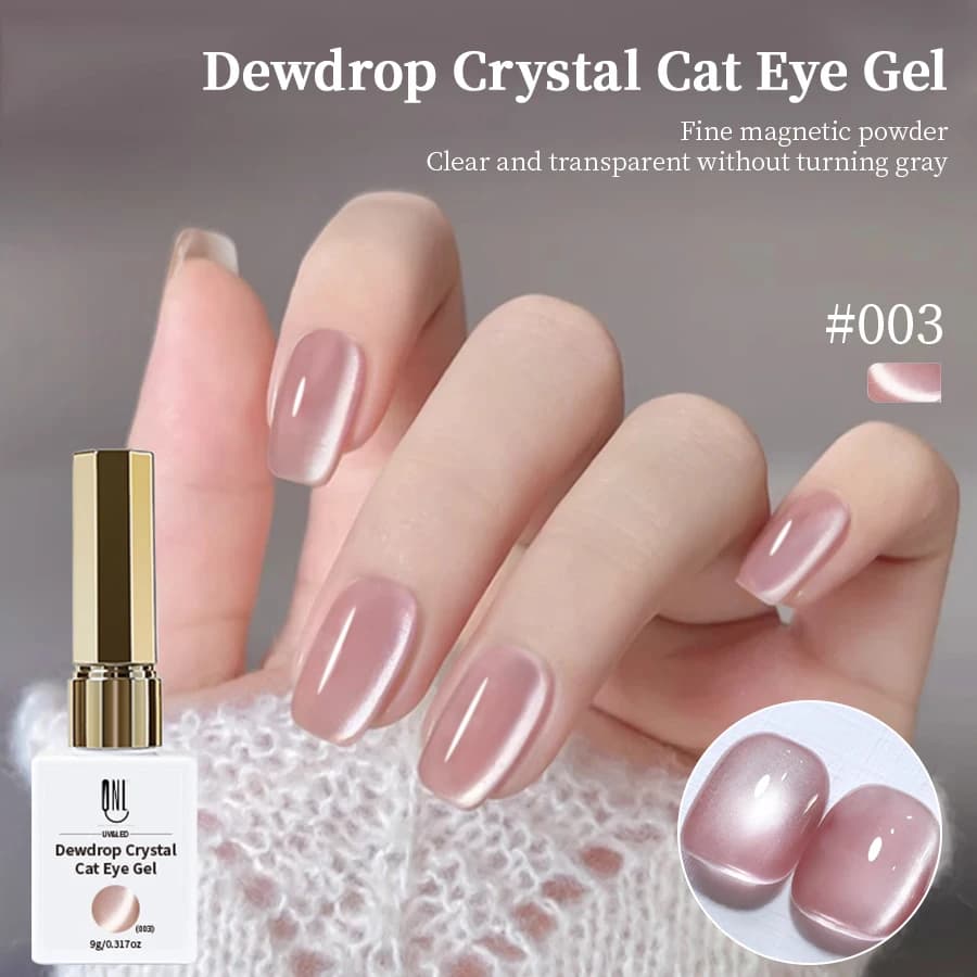 RSNAIL 9g Crystal Cat Eye Gel Smalto per unghie Vetro Gatto Gel magnetico Nail Art Manicure UV Soak Off Smalto semipermanente per l'estate