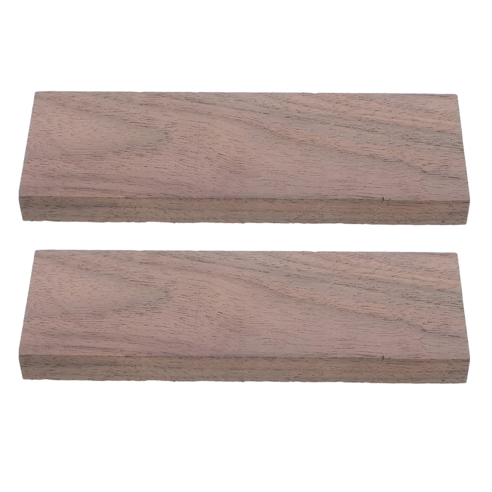 2Pcs Kitchen Cutter Handle Material Natural Wood Knife Handle Solid Replacement Grip for DIY Kitchen Cutter Accessory