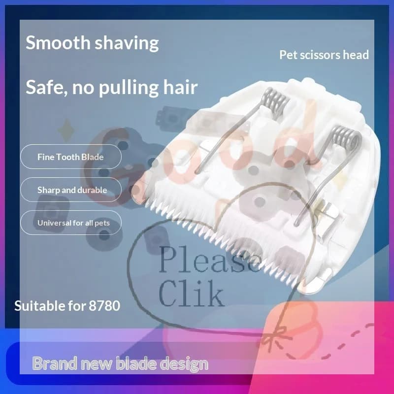 【HG】Replacement Pet Grooming Clipper Blade Fine Teeth Tug Free Cut For Dogs Cats Fits Model 8780 Clippers