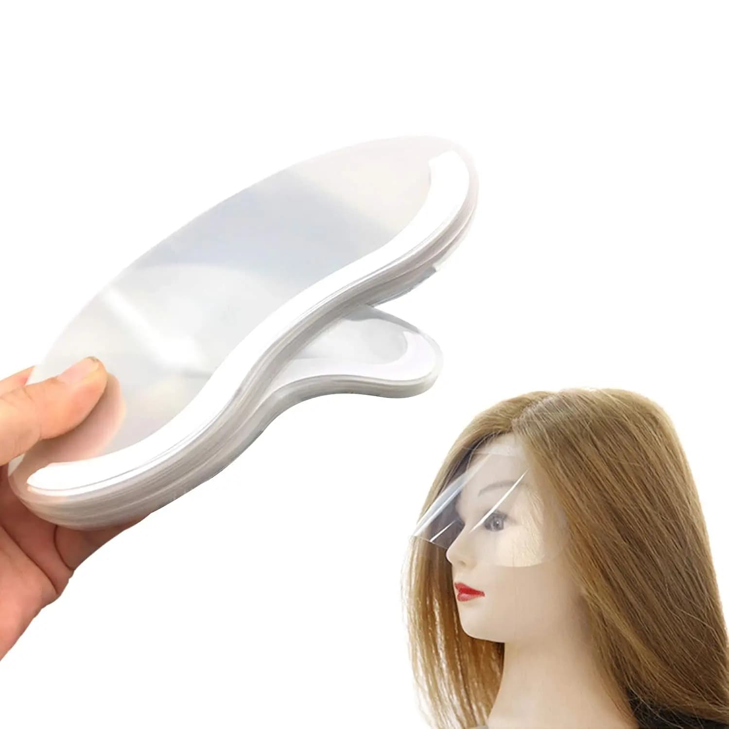 50/100 PCS Disposable Shield Microblading Safety visor Protective Shower Shields for eyes Lacquer masks for hair Supplies for salons
