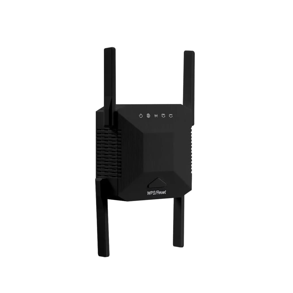 Amplificatore WiFi Dual Band per Soggiorno e Camera da Letto, Ripetitore Wireless da Esterno 1200Mbps, Dispositivo di Amplificazione del Segnale
