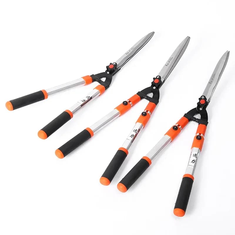 Long length scissor scissors incudine handle anti-slip tool for garden pruning clique tree branch garden tools aluminum alloy