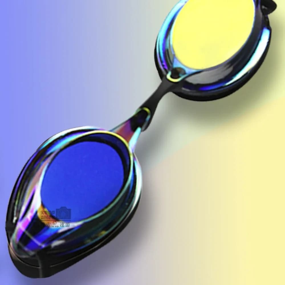 Swimming Gear Anti-fog Race Swimming Goggles Replaceable Waterproof Swimming Glasses Electro-coated Professional Swimming Pool