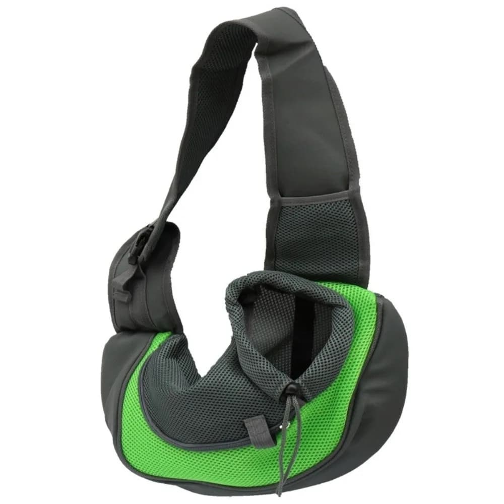 Zaino Trasportino per Cuccioli Senza Mani in Tessuto Oxford Traspirante, Borsa a Tracolla per Gatti, Borsa a Rete Multimisura, Accessori per Animali Domestici
