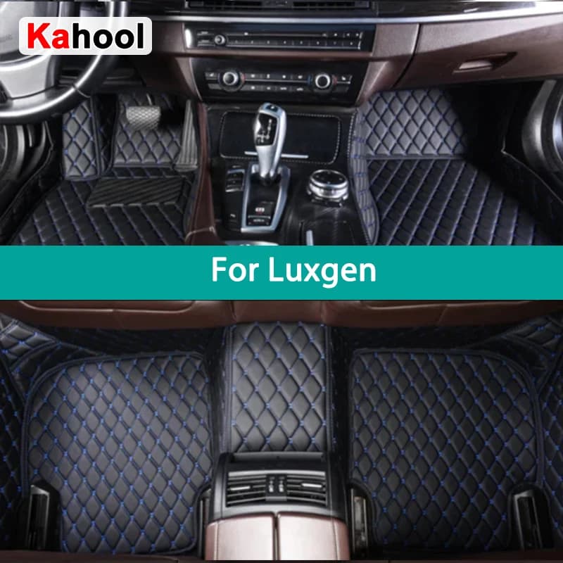 KAHOOL Custom Car Mats for Luxgen U7 U5 U6 S5 S3 Carpets Piede Coche Accessories