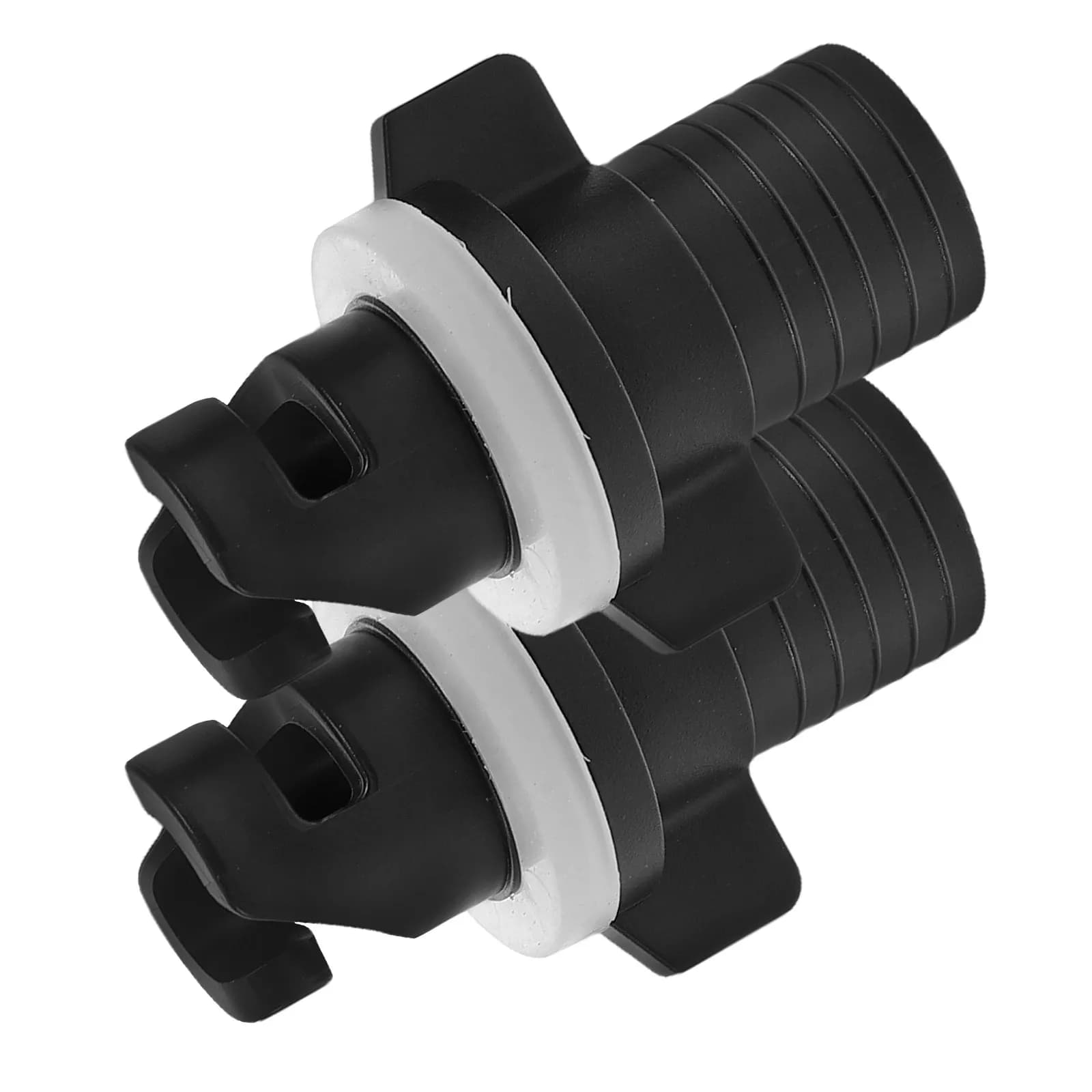 2Pcs Inflatable Boat Valve Hose Adapter Leakproof Kayak Pump Pump Connector Paddle Board Adapter Valve