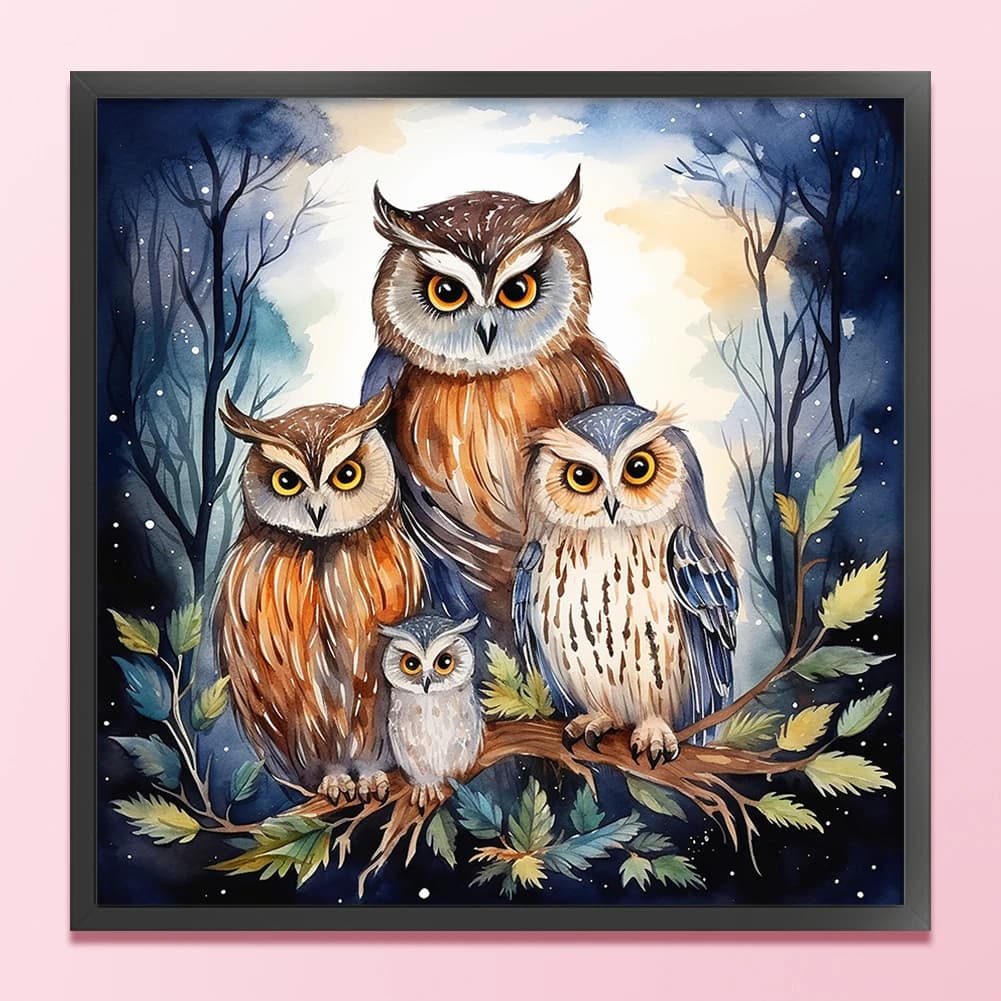 Set per Ricamo a Punto Croce Fai-da-Te, Tela Grande 45x45cm, Filo di Cotone, Decorazione per la Casa, Adatto per Principianti e Regali Creativi