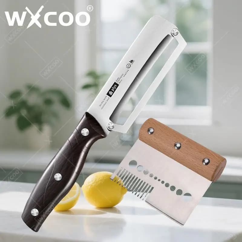 Multifunctional Peeler Slicer Vegetable Peeler Fruit Stainless Steel Potato Peeler Slicing Knife Kitchen Peeling Cooking Tools