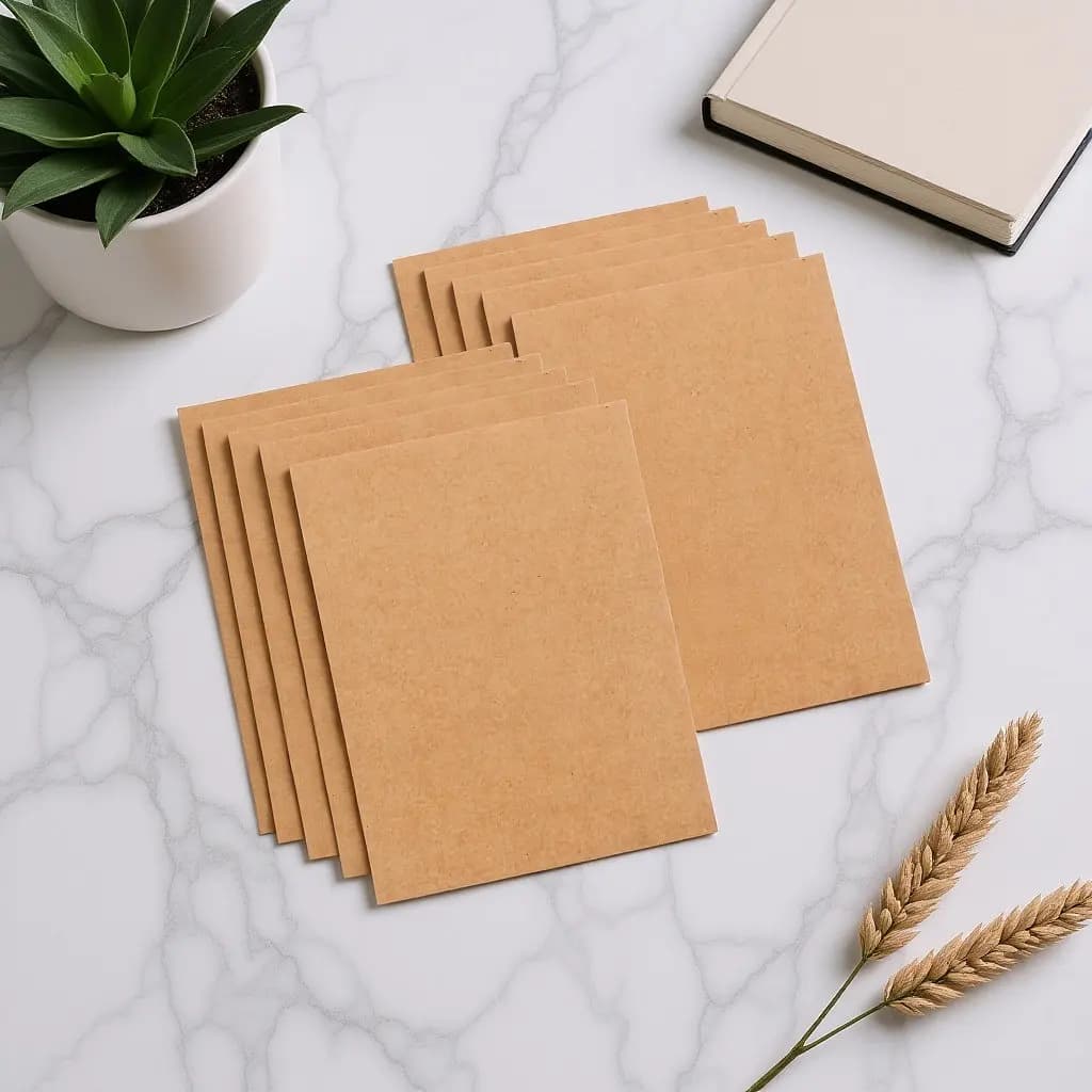 10 Pezzi Cartelle Portadocumenti A4 a Singola Fessura, Organizzatore Documenti in Carta Kraft, Robusto e Facile da Aprire/Chiudere, Salva Tempo per Casa e Ufficio