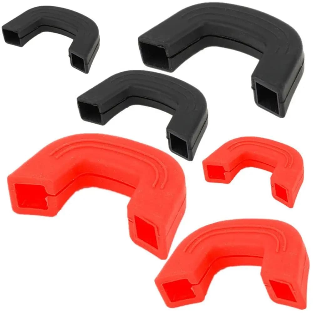 2 Pieces Covers Silicone Handle Anti-slip Anti-slip for Brushes and Ghisa Plates