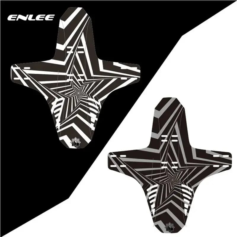 ENLEE 1pc Parafango Riflettente Parafango Bicicletta MTB Adatto per Forcella Anteriore Ruota Posteriore Parafango Riflettente Parafango Parti di Ciclismo
