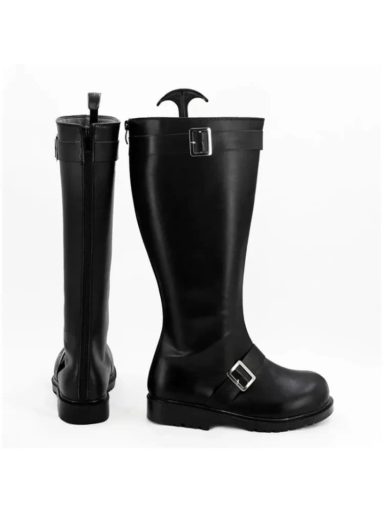 Scarpe Anime Gintama Sakata Gintoki, Stivali Cosplay per Feste di Halloween, Accessori Personalizzabili