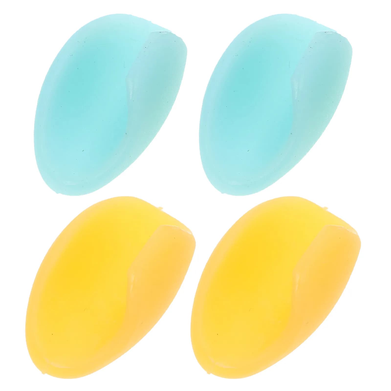 4 Pezzi Copridita per Flauto in Silicone, Cuscino Ergonomico per il Pollice, Supporto per la Mano, Protezioni per Flauto, Accessori per Strumenti a Fiato